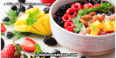 1 Öğün Diyetin Maliyeti Ne Kadar?