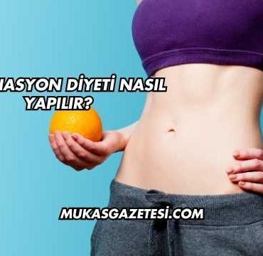 Eliminasyon Diyeti Nasıl Yapılır?