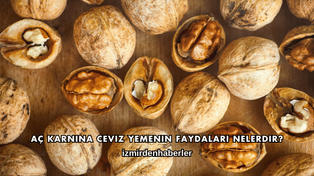 Aç Karnına Ceviz Yemenin Faydaları Nelerdir?