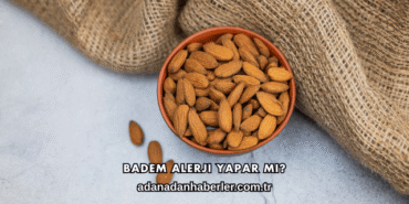 Badem Alerji Yapar mı?