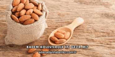 Badem Kolesterole İyi Gelir mi?