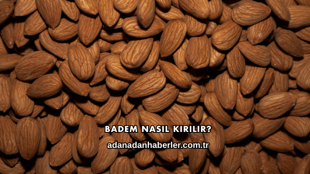 Badem Nasıl Kırılır?