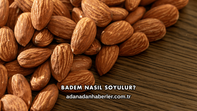 Badem Nasıl Soyulur?
