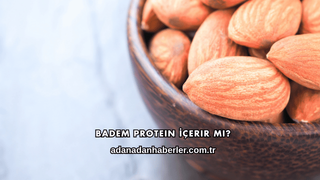 Badem Protein İçerir mi?