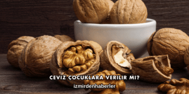 Ceviz Çocuklara Verilir mi?