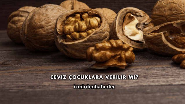 Ceviz Çocuklara Verilir mi?