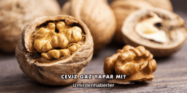 Ceviz Gaz Yapar mı?