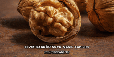 Ceviz Kabuğu Suyu Nasıl Yapılır?