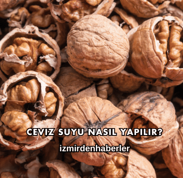 Ceviz Suyu Nasıl Yapılır?