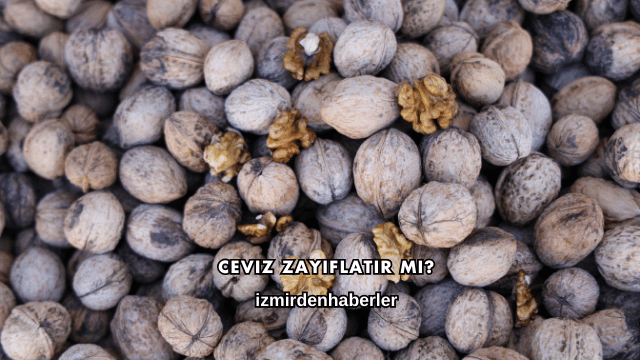 Ceviz Zayıflatır mı?
