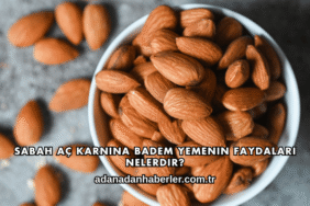 Sabah Aç Karnına Badem Yemenin Faydaları Nelerdir?